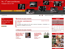 Tablet Screenshot of compagnietal.fr